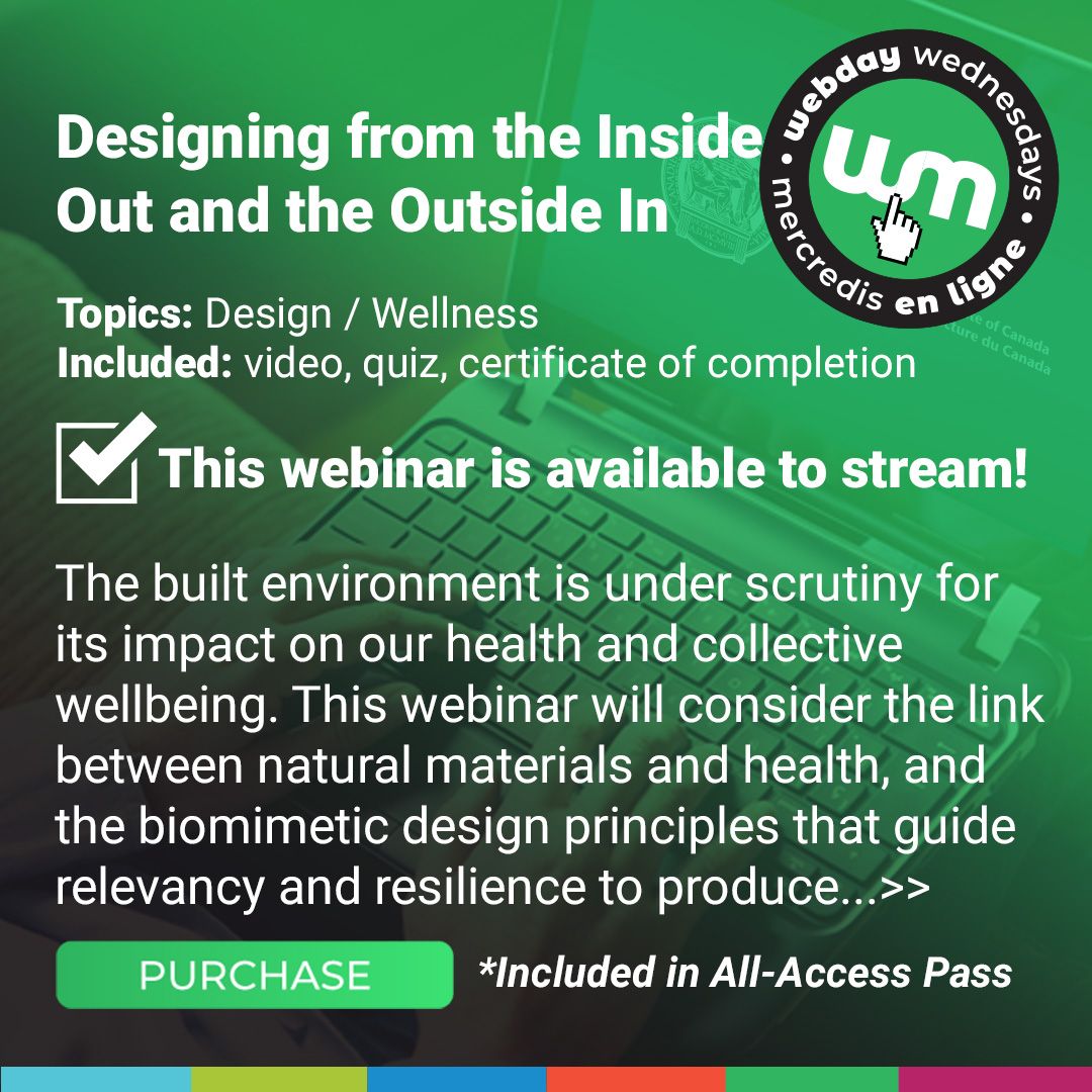 Designing from the Inside Out and the Outside in Course Poster